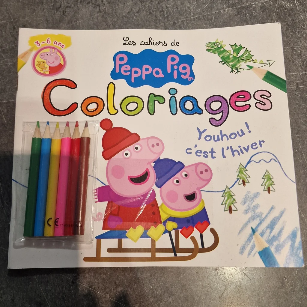 Peppa pig coloriage 